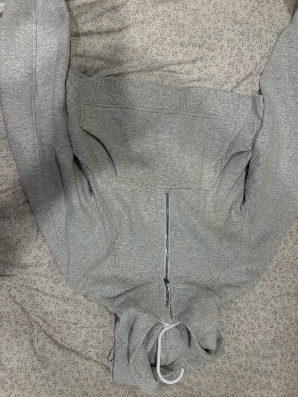 lululemon athletica Heather Gray Full-Zip Hoodie